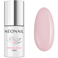 NEONAIL Revital Base Fiber gel de bază pentru modelarea unghiilor culoare Creamy Splash 7,2 ml