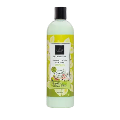 Spumant de baie cu apa de vanilie si fistic SPA Dermoactive, 500ml, Lotus Cosmetics