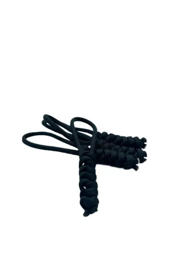 Capat Fermoar Paracord Talon Negru Pachet 4 Bucati - Default Title
