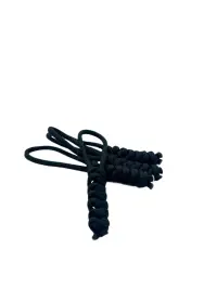 Capat Fermoar Paracord Talon Negru Pachet 4 Bucati - Default Title