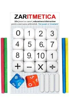 Joc educativ cu zaruri: Zaritmetica