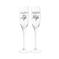 Set pahare - Happy Wife, Happy Life