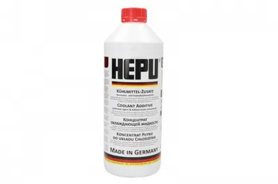 Antigel HEPU G12 ROSU CONCENTRAT 1,5 l , fara silicati, nitrati, amino-acizi sau fosfati