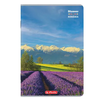Caiet A4 100 file, Romania, Herlitz, matematica
