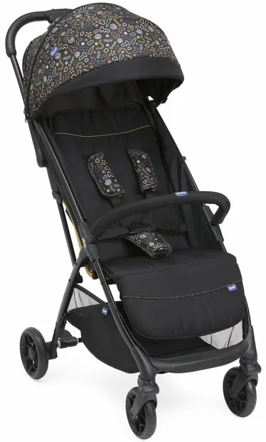 Cărucior de vară Chicco - Glee, Playful Black