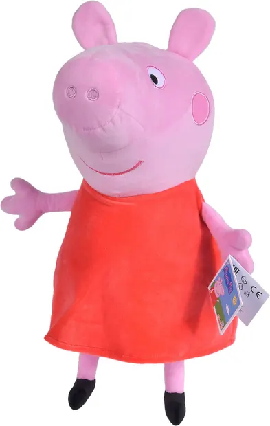 Jucarie de plus Simba Toys Peppa Pig - Purcelusa Peppa, 33 cm