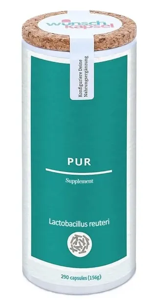 Lactobacillus Reuteri Probiotic, 290 capsule, Wunschkapsel