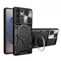 Husa pentru Samsung Galaxy S25 Ultra S938, Techsuit, CamGuard Pro, Neagra