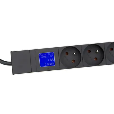PDU IT Meter cu contor de energie, 8xUTE,19,1UH,aluminiu