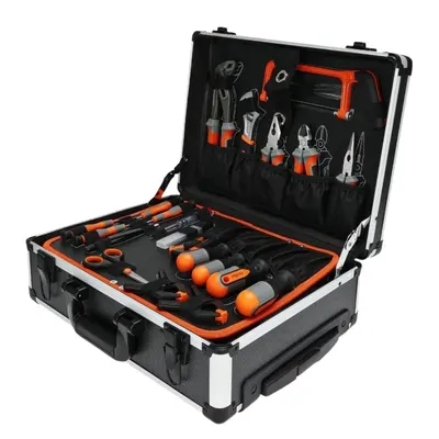 Trusă de scule si accesorii, 88 piese FX Tools – Troler cu set complet de scule, organizare profesională