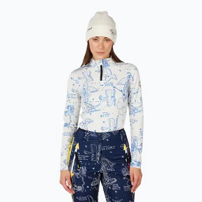 Hanorac damă Rossignol JCC Booster Half Zip snow angel