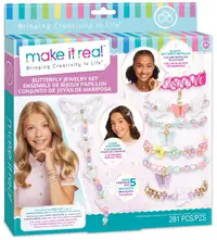 Set creativ Make it Real - bijuterii fluture