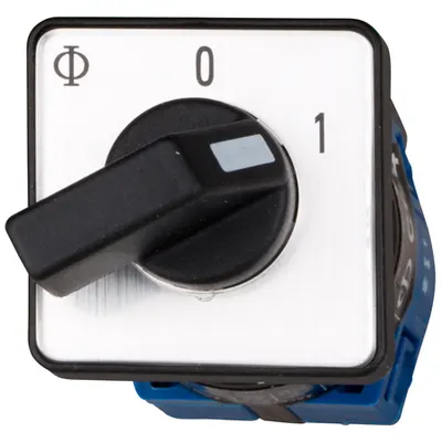 Comutator principal de panou 0-1 cu cheie 1p 10A