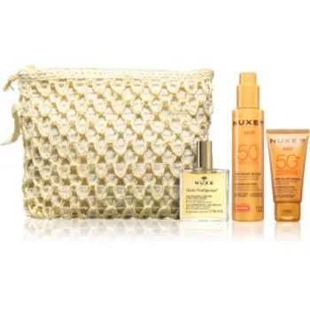 Nuxe Sun Silky Summer Routine set plaja