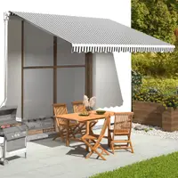 Gossi panza de rezerva copertina, antracit si alb, 4x3,5 m