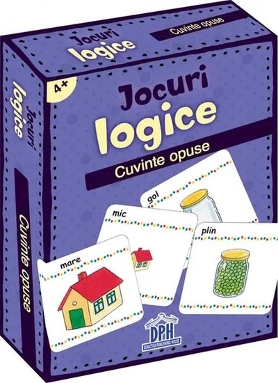 Cuvinte opuse. Jocuri logice - Hardcover - ***