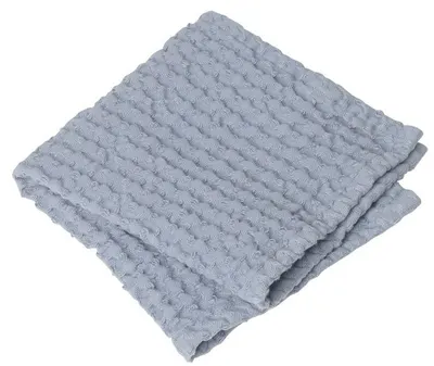 Set 2 prosoape vafe Blomus - Caro, 30 x 30 cm, albastry