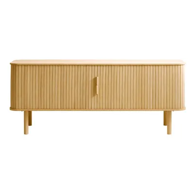 Masă TV cu aspect de lemn de stejar 160x56 cm Cavo – Unique Furniture