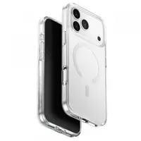 Husa MagSafe pentru Apple iPhone 17 Pro Max, UNIQ, Clario MagClick, Transparenta