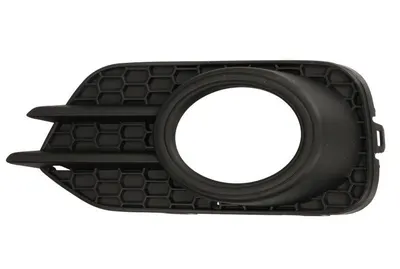 Grila bara Stanga cu locas proiector, plastic, negru potrivit VW TIGUAN 2007-2018 2007-2016