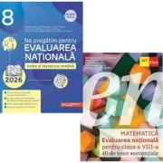 Pachet Evaluarea Nationala 2026. Limba si literatura romana si Matematica