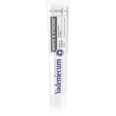 Vademecum Expert White & Strong pasta de dinti cu efect innalbitor consolideaza smaltul dintilor 75 ml