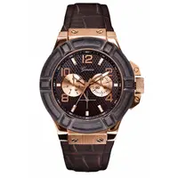 Ceas barbatesc Quartz, Geneva Premier, Maro