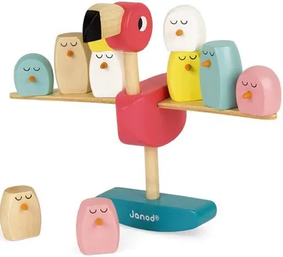 Joc de echilibru Janod Zigolos - Flamingo