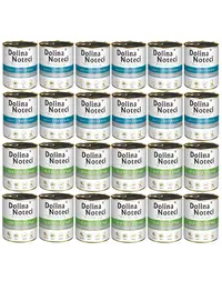DOLINA NOTECI Mix păstrăv și vânat hrană câini Premium 24x800g