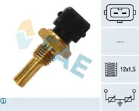 Senzor temperatura lichid racire (numar pini: 2, negru) VOLVO 340-360, 440 K, 460 L, 740, 760, 780, 940, 940 II, 960; ALFA ROMEO 155, 164, 75; FERRARI TESTAROSSA; JAGUAR XJ 1.7-5.4 intre 1978-2001