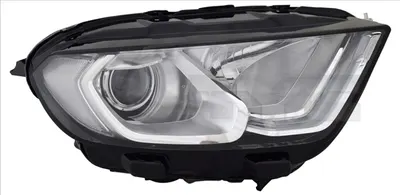 Far dreapta H1 LED, electric, cu motor, culoare insert: cromat potrivit FORD ECOSPORT 10.17