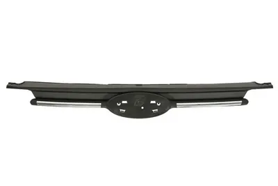 Grila radiator cu dunga, crom/negru potrivit FORD TOURNEO CUSTOM V362, TRANSIT CONNECT, TRANSIT CONNECT V408/MINIVAN, TRANSIT COURIER B460 1.0H-2.2D
