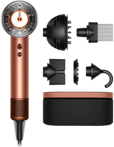Uscător de părDyson - HD16 Supersonic Nural, 1600W, 3 viteze, AmSi/PkCp
