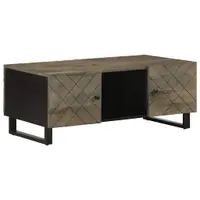 Gossi masuta de cafea, negru, 100x54x40 cm, lemn masiv de mango