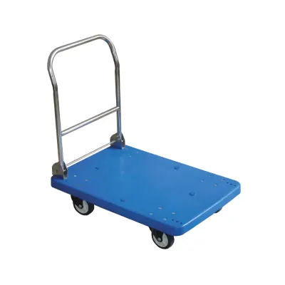 Carucior pliabil cu platforma pentru transport marfa, 200kg