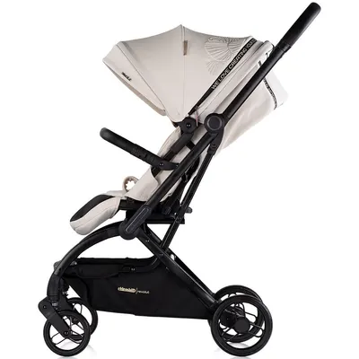 Carucior sport Chipolino Revolut Biscotta cu sezut rotativ, varsta 0+, greutate admisa 22 kg, spatar reglabil, bara de siguranta detasabila si roti cu suspensii