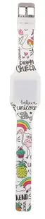 Ceas LED I-Total Unicorn - Alb