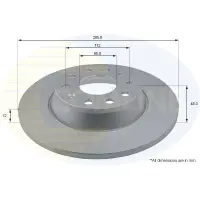 Disc frana COMLINE ADC1467