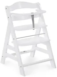 Scaun de masa, din lemn Hauck - Alpha Plus, White