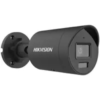 Camera IP, AcuSense, 4MP, lentila 2.8mm, IR 40m DarkFighter, Mic., PoE, BLACK - HIKVISION DS-2CD2046G2H-IU-2.8mm-BLACK