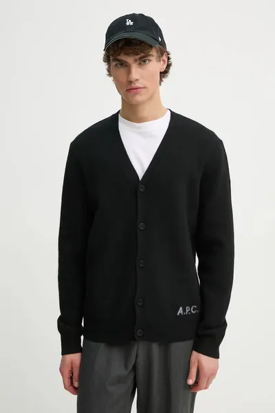 A.P.C. cardigan din lana kenny