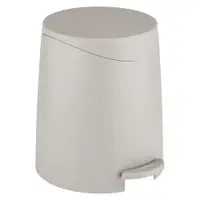 Coș de gunoi taupe cu pedală din plastic 3 l Portes – Allstar