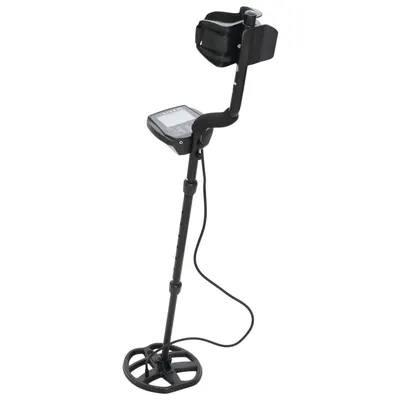 vidaXL Detector de metale, adâncime de căutare 20 cm, ecran LCD