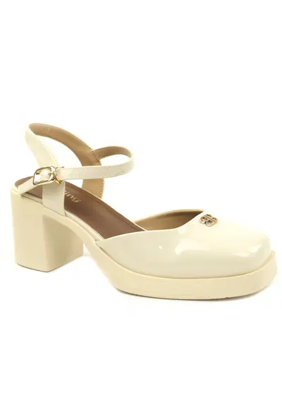 Pantofi dama piele naturala 3533 7 - Bej