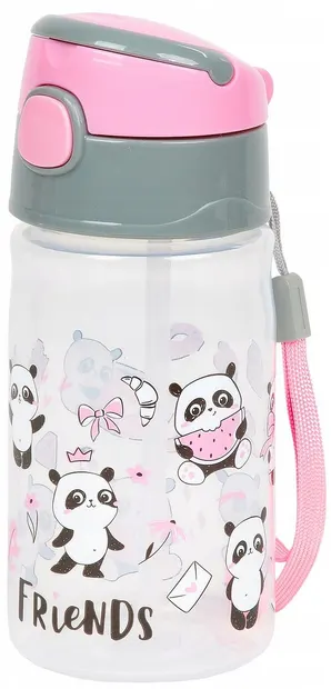 Sticlă de apă Derform Panda - 330 ml