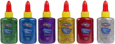 Lipici brocart Colorino Creative - metalic, 36 ml, sortiment