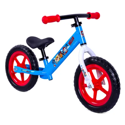 Bicicleta fara pedale copii Paw Patrol (Patrula Catelusilor) baieti, cadru metalic