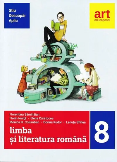 Limba şi literatura română pentru clasa a VIII-a (Metoda ştiu-descopăr-aplic) - Paperback brosat - Florentina Sâmihăian, Florin Ioniţă, Elena Cârstocea, Monica H. Columban, Dorina Kudor, Lenuța Sfîrlea