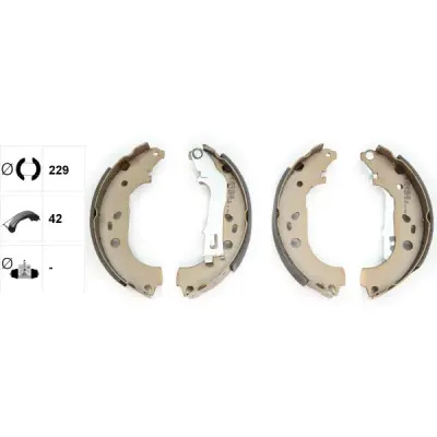 Set saboti frana TEXTAR 91062000