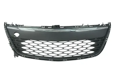 Grila bara fata cu linii cromate, plastic, crom/negru potrivit MAZDA CX-7 2007-2013 2009-2012